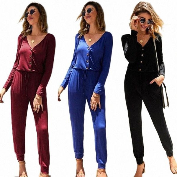 women's jumpsuits & rompers informal autumn monkeys in 2021 wear collar v-sleeve long waistband elastic pocket black button monkey chil, Black;white
women's jumpsuits & rompers informal autumn monkeys in 2021 wear collar v-sleeve long waistband elastic pocket black button monkey chil, Black;white