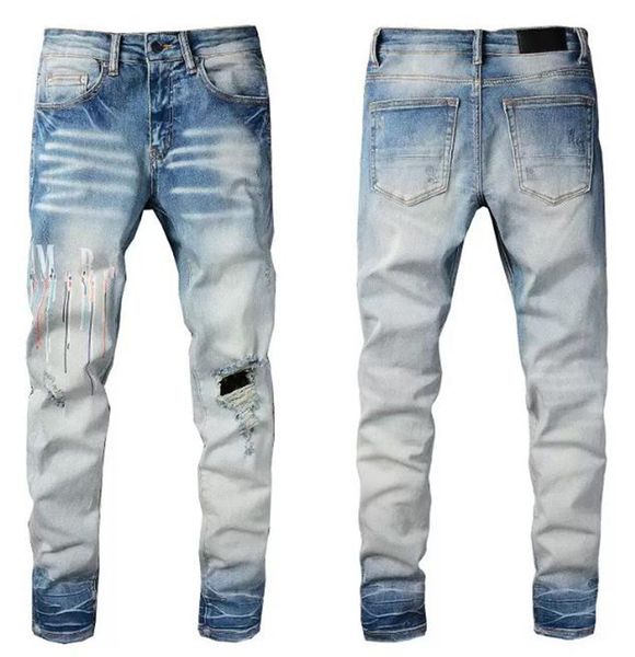 30% off~men's jeans designer men's denim embroidered pants fashion ripped trousers us sizes 28-40 hip hop distressed zip-up multi-, Blue
30% off~men's jeans designer men's denim embroidered pants fashion ripped trousers us sizes 28-40 hip hop distressed zip-up multi-, Blue