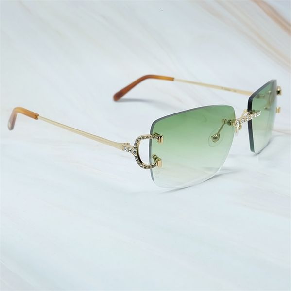 sunglasses rhinestones men women wire c diamond iced out premium glasses rimless stylish frame eyewear fashion, White;black
sunglasses rhinestones men women wire c diamond iced out premium glasses rimless stylish frame eyewear fashion, White;black