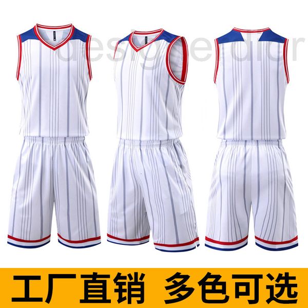 football sets designer basketball shirt lettering basketball uniform men's team game training loose pocket number on both, Black;white
football sets designer basketball shirt lettering basketball uniform men's team game training loose pocket number on both, Black;white