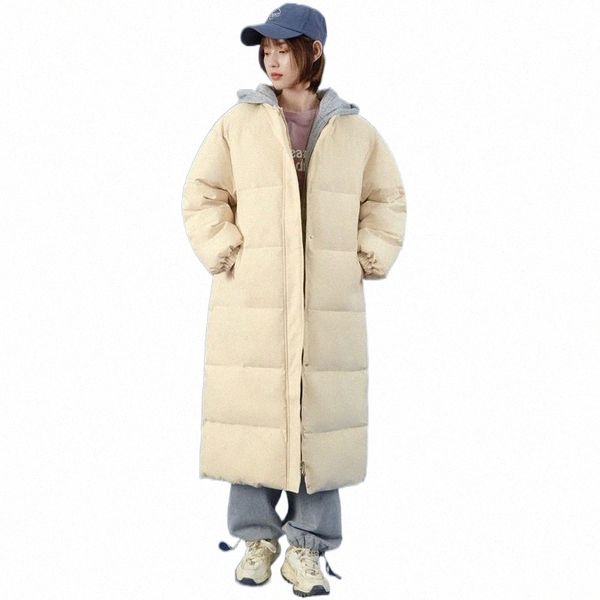 women's down & parkas women winter x-long hooded fake two pieces cotton padded coat casual loose puffer jacket for ladies thicken warm, Black
women's down & parkas women winter x-long hooded fake two pieces cotton padded coat casual loose puffer jacket for ladies thicken warm, Black
