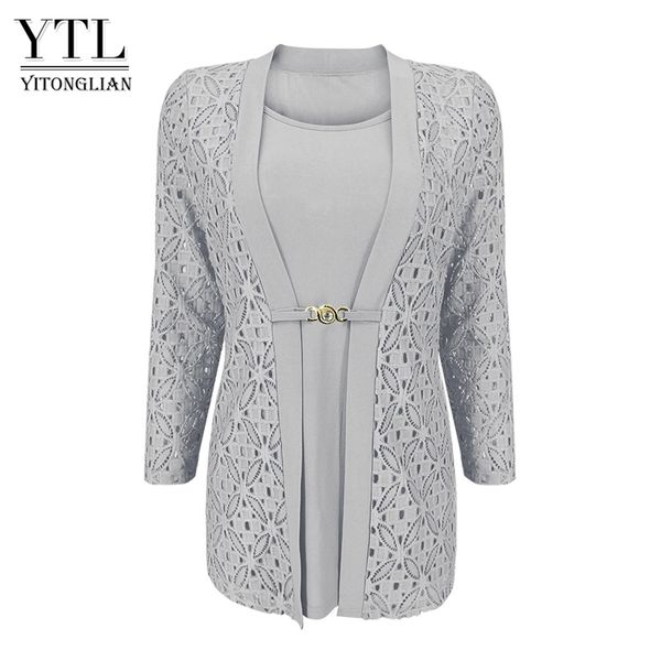 women's blouses shirts ytl woman elegant long sleeve hollow crochet plus size blouse shirt autumn winter for work office h384b 220921, White
women's blouses shirts ytl woman elegant long sleeve hollow crochet plus size blouse shirt autumn winter for work office h384b 220921, White