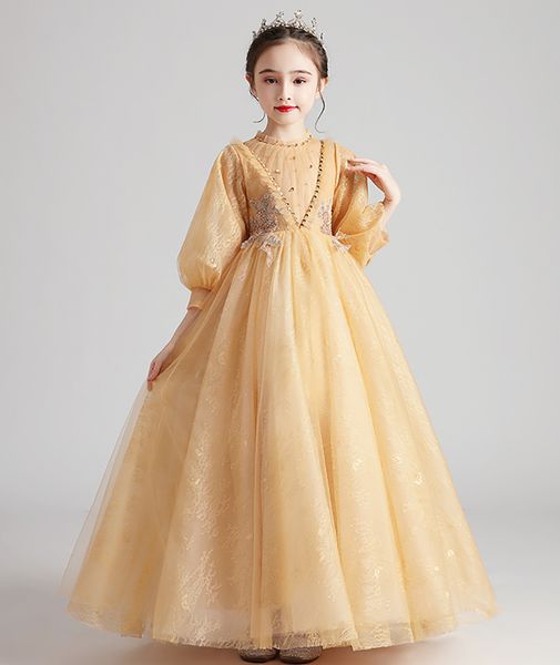 court yellow lace 3/4 sleeves girl' pageant dresses flower girl dresses holidays/birthday princess skirt custom size 2-14 f921013 appl, White;red
court yellow lace 3/4 sleeves girl' pageant dresses flower girl dresses holidays/birthday princess skirt custom size 2-14 f921013 appl, White;red