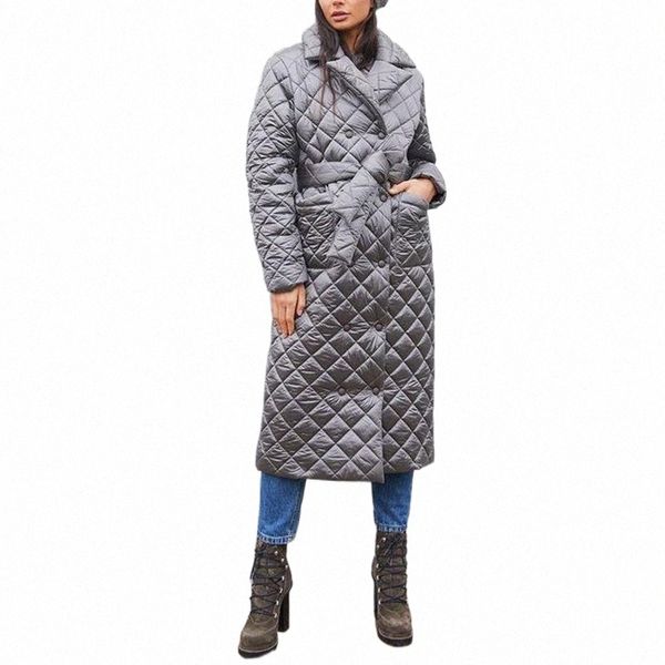 women's down & parkas rr notched tie belt women fashion solid double breasted coats elegant thin long cotton jackets female ladies i36c, Black
women's down & parkas rr notched tie belt women fashion solid double breasted coats elegant thin long cotton jackets female ladies i36c, Black