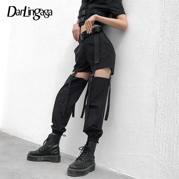 women's pants capris darlingaga hip hop high waist cargo women joggers street style trousers buckle track adjustable hollow out pantalo, Black;white
women's pants capris darlingaga hip hop high waist cargo women joggers street style trousers buckle track adjustable hollow out pantalo, Black;white