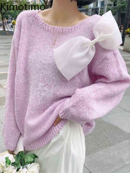 women's sweaters kimotimo bow slash neck hollow knitted sweater women 2022 fall loose solid sweater korean fashion long sleeves lazy sw, White;black
women's sweaters kimotimo bow slash neck hollow knitted sweater women 2022 fall loose solid sweater korean fashion long sleeves lazy sw, White;black