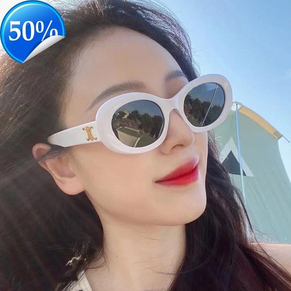 men's sunglasses designer women's 1601 oval frame triumphal arch sunglass 2022 macarone small glass, White;black
men's sunglasses designer women's 1601 oval frame triumphal arch sunglass 2022 macarone small glass, White;black