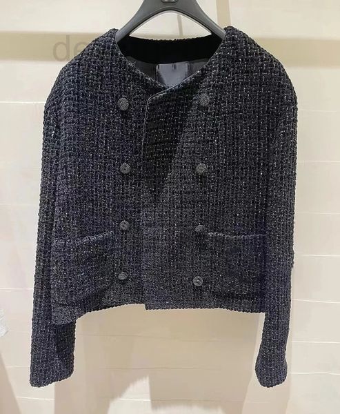 women's jackets designer the right version - 2022 autumn and winter new tweed wool real velvet round neck black coat 9460 eg1r, Black;brown
women's jackets designer the right version - 2022 autumn and winter new tweed wool real velvet round neck black coat 9460 eg1r, Black;brown