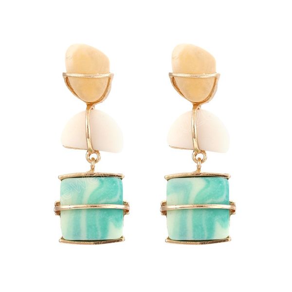 bohemian natural stone long dangle earrings classic metal jewelry accessories for women wholeslae, Silver
bohemian natural stone long dangle earrings classic metal jewelry accessories for women wholeslae, Silver