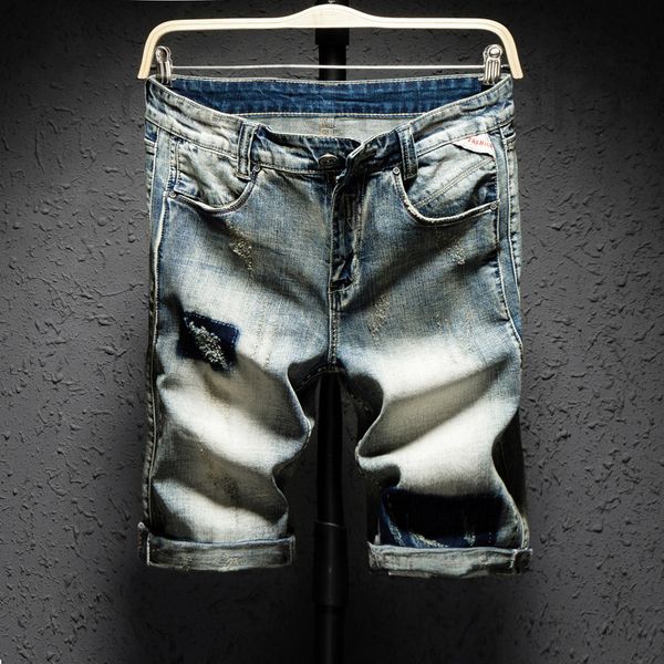 men's jeans designer jeans shorts perforated capris loose beggars korean fashion summer breeches bbdg, Blue
men's jeans designer jeans shorts perforated capris loose beggars korean fashion summer breeches bbdg, Blue