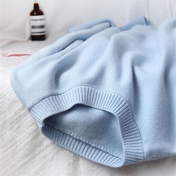 women s sweaters light blue oversized for fashion green loose casual autumn pullovers winter warm 220920, White;black
women s sweaters light blue oversized for fashion green loose casual autumn pullovers winter warm 220920, White;black