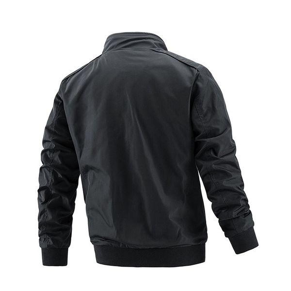 men s jackets autumn winter windbreaker sports casual business solid simple slim fit s jacket clothing 220921, Black;brown
men s jackets autumn winter windbreaker sports casual business solid simple slim fit s jacket clothing 220921, Black;brown