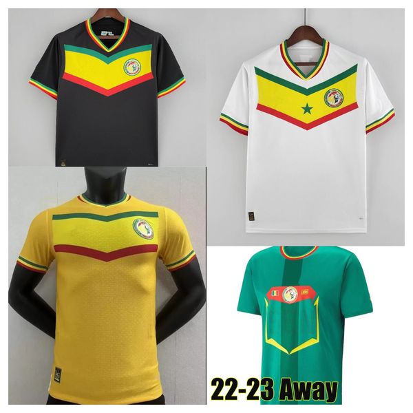 22 23 senegal soccer jerseys african cup champions national 2002 home away mane koulibaly gueye special men kids maillot de football uniform, Black
22 23 senegal soccer jerseys african cup champions national 2002 home away mane koulibaly gueye special men kids maillot de football uniform, Black