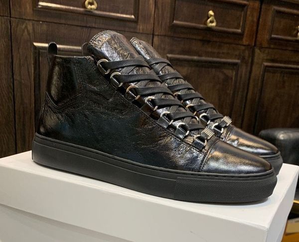 t-quality brand arena shoes mens casual shoe high-sneaker for men's flat wrinkle leather trainer party luxury designer trainers black r
t-quality brand arena shoes mens casual shoe high-sneaker for men's flat wrinkle leather trainer party luxury designer trainers black r