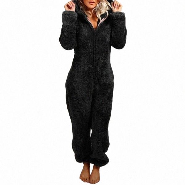 women's jumpsuits & rompers plush romper winter warm pyjamas fluffy fleece sleepwear overall plus size hood sets pajamas zipper b87d#, Black;white
women's jumpsuits & rompers plush romper winter warm pyjamas fluffy fleece sleepwear overall plus size hood sets pajamas zipper b87d#, Black;white