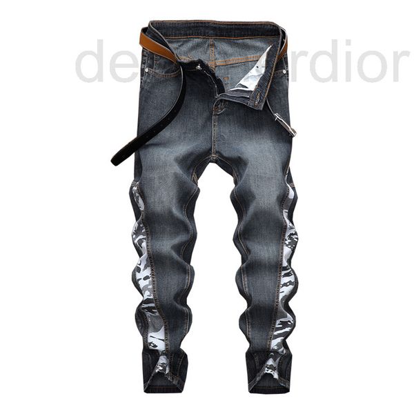 men's jeans designer 2022 spring new korean fashion stitching jeans slim fit elastic pants tide brand long men b4ad, Blue
men's jeans designer 2022 spring new korean fashion stitching jeans slim fit elastic pants tide brand long men b4ad, Blue