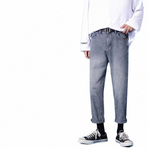 men's jeans men korean fashion washed pants mens japanese streetwear denim pencil slim casual jeans1 z8ya#, Blue
men's jeans men korean fashion washed pants mens japanese streetwear denim pencil slim casual jeans1 z8ya#, Blue