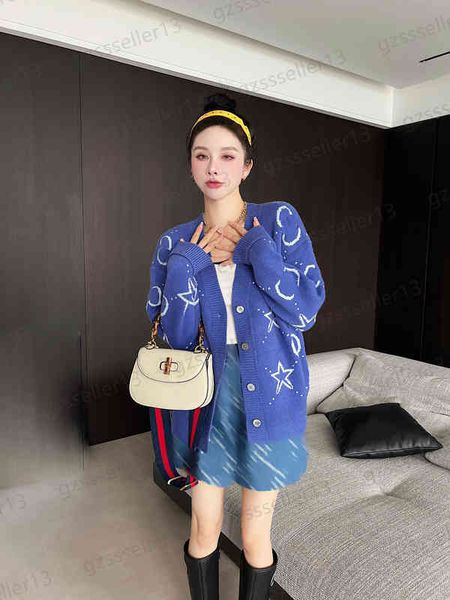 womens sweater designer cardigan jumper letter logo autumn and winter fashion blue v-neck button cardigans women sweaters 0912, White;black
womens sweater designer cardigan jumper letter logo autumn and winter fashion blue v-neck button cardigans women sweaters 0912, White;black