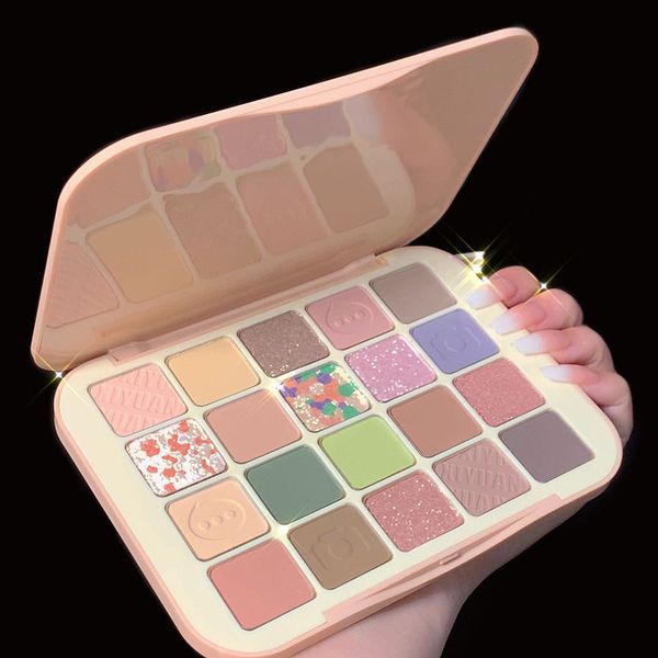 20 colors eyeshadow palette long lasting multi reflective shimmer matte glitter pressed pearls eye shadow makeup pallet
20 colors eyeshadow palette long lasting multi reflective shimmer matte glitter pressed pearls eye shadow makeup pallet