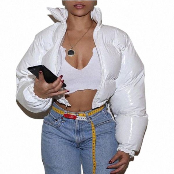 women's down & parkas winter warm short jacket casual woman long sleeve zipper outerwear fashion pure color glossy bubble women clothin, Black
women's down & parkas winter warm short jacket casual woman long sleeve zipper outerwear fashion pure color glossy bubble women clothin, Black