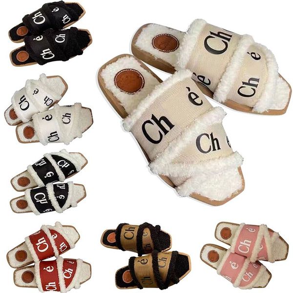 women's woody shearling slide sandal slippers faux fur shoes flats designer slides sandal slipper beach shoes woody flat mule canvas wh, Black
women's woody shearling slide sandal slippers faux fur shoes flats designer slides sandal slipper beach shoes woody flat mule canvas wh, Black