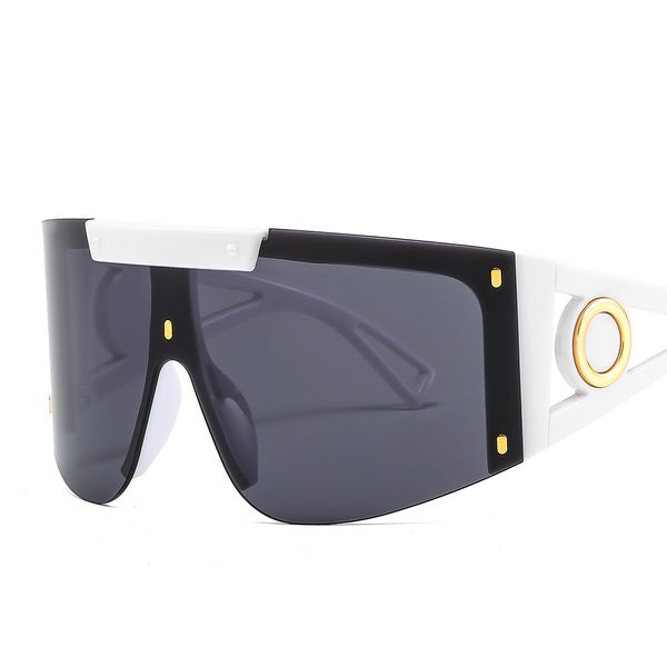 sunglasses european and american large frame one-piece goggles personality mask men and women metal polygon frameless designer luxury shade, White;black
sunglasses european and american large frame one-piece goggles personality mask men and women metal polygon frameless designer luxury shade, White;black