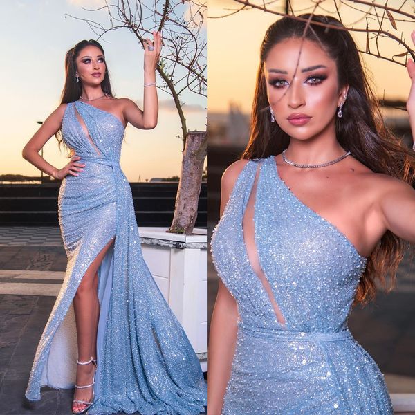 blue prom dresses sleeveless one shoulder v neck appliques shiny sequins evening dresses lace satin side slit floor length party gowns plus, Black
blue prom dresses sleeveless one shoulder v neck appliques shiny sequins evening dresses lace satin side slit floor length party gowns plus, Black