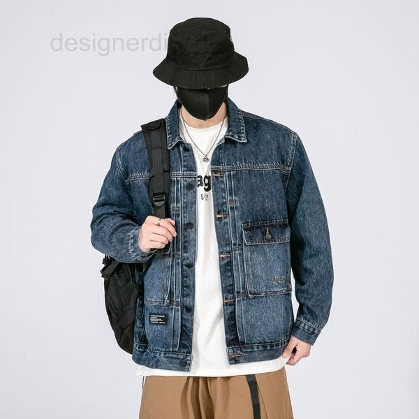 men's jackets designer 2022 new fashion brand american special loose and simple lapel hoodless denim coat 4nc0, Black;brown
men's jackets designer 2022 new fashion brand american special loose and simple lapel hoodless denim coat 4nc0, Black;brown
