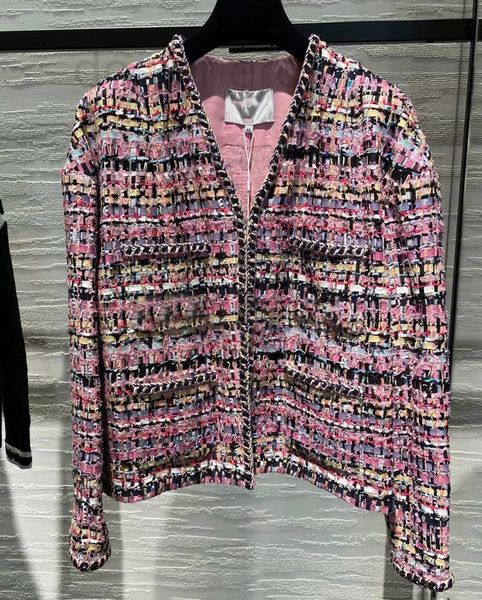 women's jackets designer the correct version the new color weaving heavy industry fried dough twist decorative slim v-neck woolen jacke, Black;brown
women's jackets designer the correct version the new color weaving heavy industry fried dough twist decorative slim v-neck woolen jacke, Black;brown