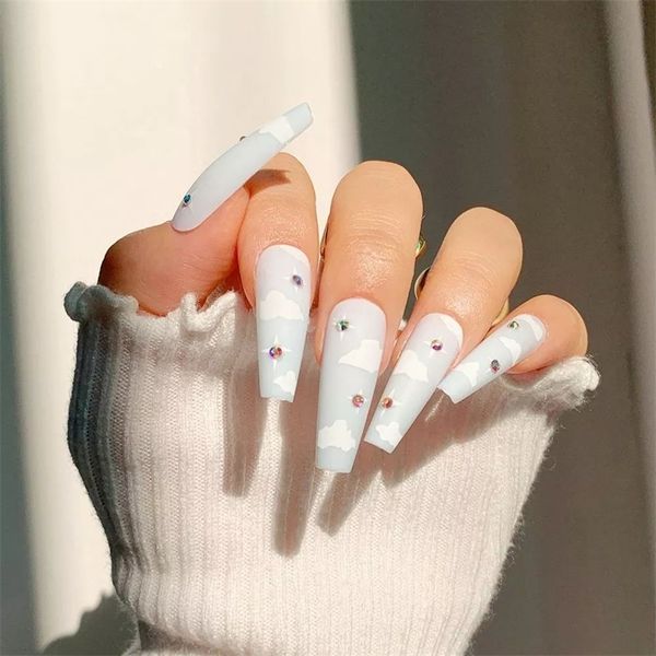 false nails fake nails with designs super long ballerina wearable coffin french full cover nail tips press on 220921, Red;gold
false nails fake nails with designs super long ballerina wearable coffin french full cover nail tips press on 220921, Red;gold