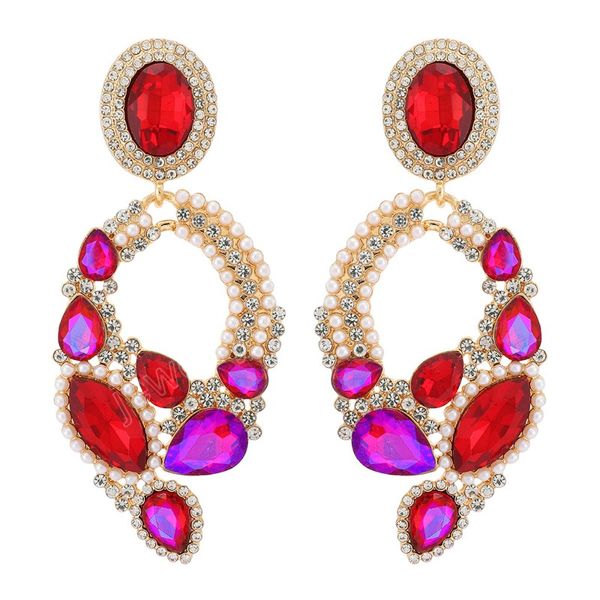 fashion crystal dangle earrings for women vintage rhinestone pearls earrings luxury statement jewelry accessories, Silver
fashion crystal dangle earrings for women vintage rhinestone pearls earrings luxury statement jewelry accessories, Silver