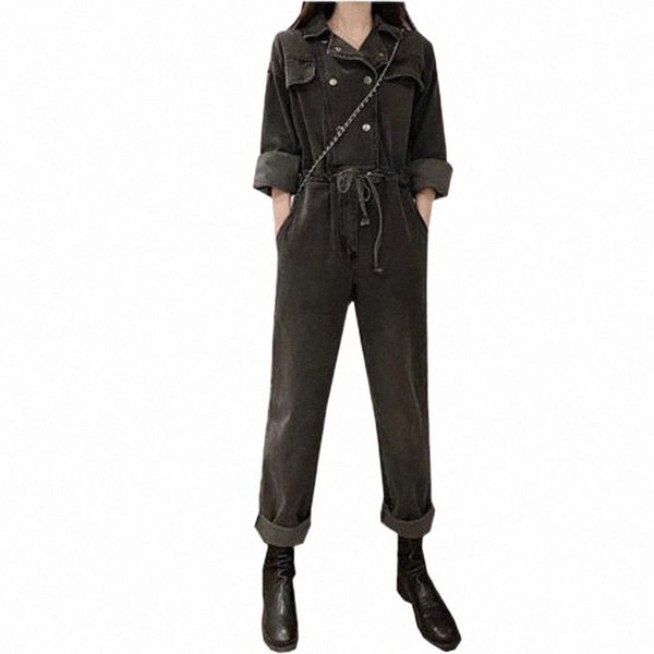 women's jumpsuits & rompers loose thin overalls womens jumpsuit jenner solid safari style collar double breasted high waist long sleeve, Black;white
women's jumpsuits & rompers loose thin overalls womens jumpsuit jenner solid safari style collar double breasted high waist long sleeve, Black;white