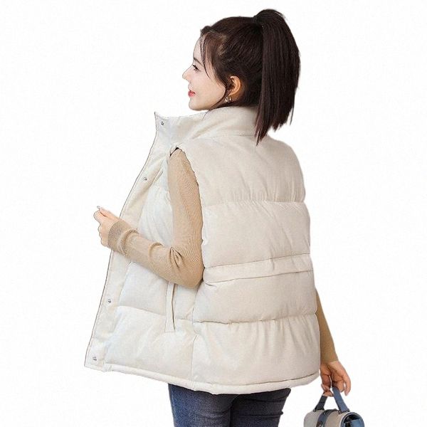 women's down & parkas 2021 short stand collar parka vest winter jackets for women casual sleeveless basic coat female waistcoat c7pl#, Black
women's down & parkas 2021 short stand collar parka vest winter jackets for women casual sleeveless basic coat female waistcoat c7pl#, Black