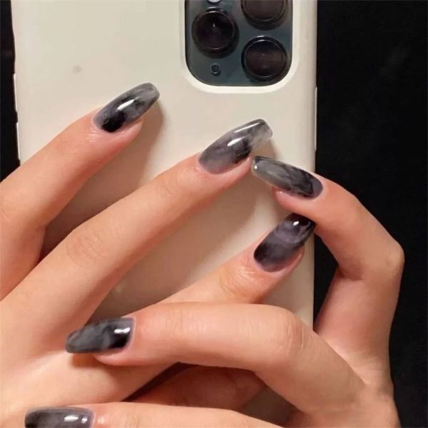 false nails long coffin red wine colour artificial ballerina fake with glue full cover nail tips press on 220921, Red;gold
false nails long coffin red wine colour artificial ballerina fake with glue full cover nail tips press on 220921, Red;gold