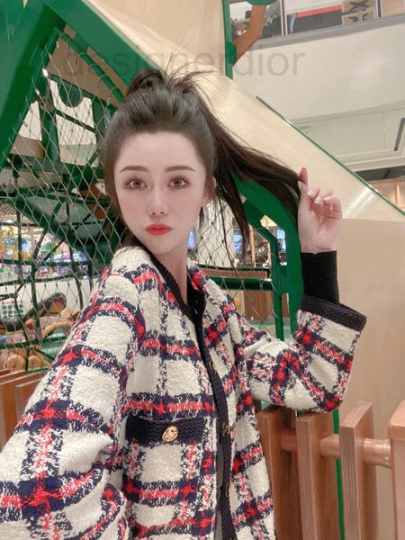 women's jackets designer the right version new wool blend red black checkered stitching color contrast long women's coat 9317 rbm2, Black;brown
women's jackets designer the right version new wool blend red black checkered stitching color contrast long women's coat 9317 rbm2, Black;brown
