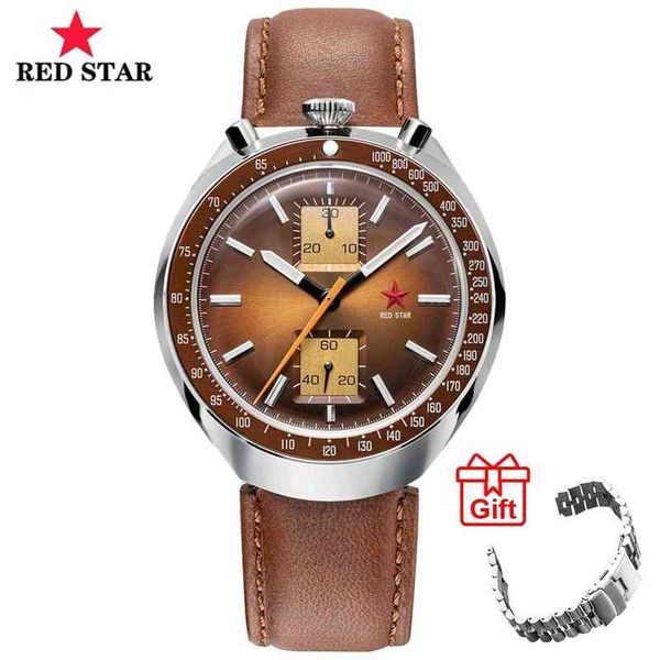 wristwatches red star retro seagull 1963 movement 42mm watch for men chronograph mechanical st1901 hardlex military man watches 0921, Slivery;brown
wristwatches red star retro seagull 1963 movement 42mm watch for men chronograph mechanical st1901 hardlex military man watches 0921, Slivery;brown
