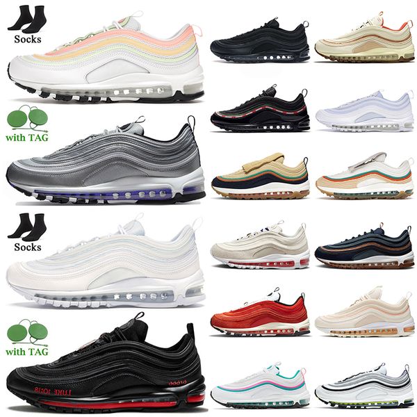 with socks 2022 women mens 97 running shoes triple black white barely volt atomic pink silver bullet designer sneakers cork obsidian have a
with socks 2022 women mens 97 running shoes triple black white barely volt atomic pink silver bullet designer sneakers cork obsidian have a