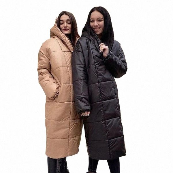 women's down & parkas agong winter simple hooded women fashion loose solid coats elegant covered button long cotton jackets female ladi, Black
women's down & parkas agong winter simple hooded women fashion loose solid coats elegant covered button long cotton jackets female ladi, Black