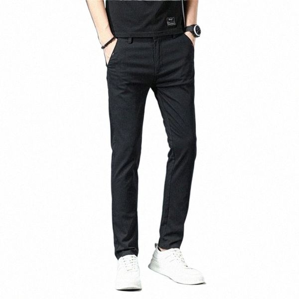 men's pants 2021 men's four seasons mid-waist small straight casual youth slim multi-color quality foot pants1 q0rj#, Black
men's pants 2021 men's four seasons mid-waist small straight casual youth slim multi-color quality foot pants1 q0rj#, Black