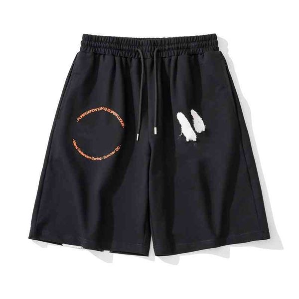 summer new off shorts letter rabbit head printed ow tide brand men's and women's casual looses sports pants, White;black
summer new off shorts letter rabbit head printed ow tide brand men's and women's casual looses sports pants, White;black