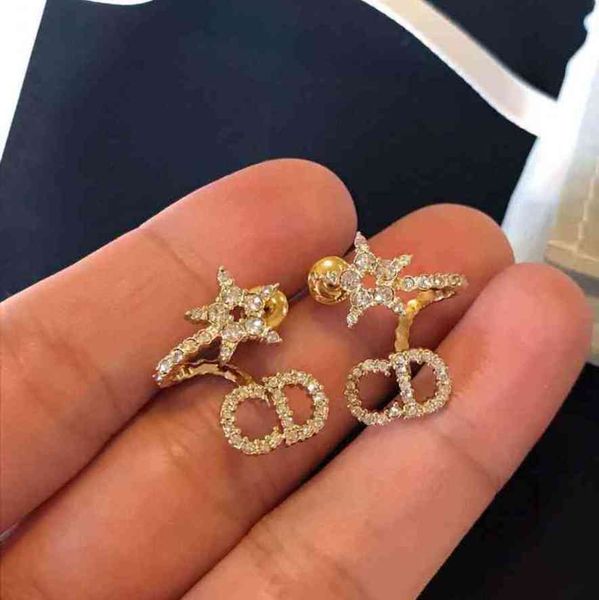 dangle & chandelier design accessories ear clip 925 silver needle female end earrings