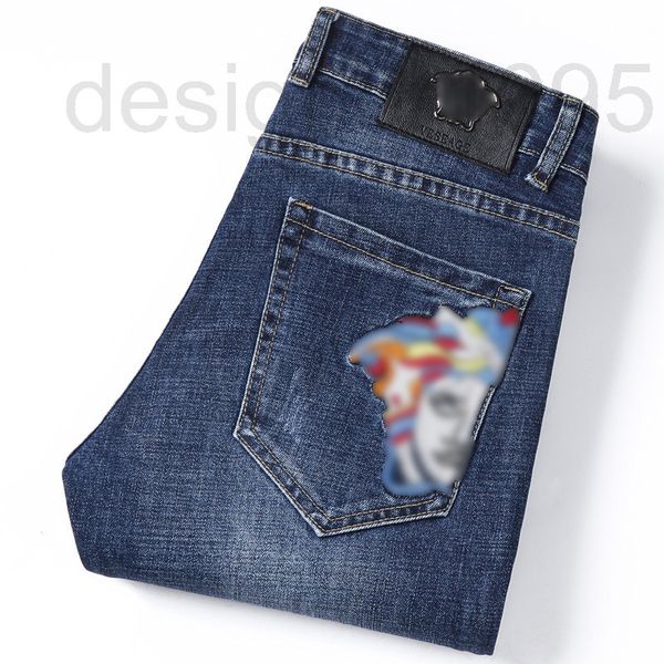 men's jeans designer spring and summer new beautiful jeans counter cattle men's pants wryo, Blue
men's jeans designer spring and summer new beautiful jeans counter cattle men's pants wryo, Blue