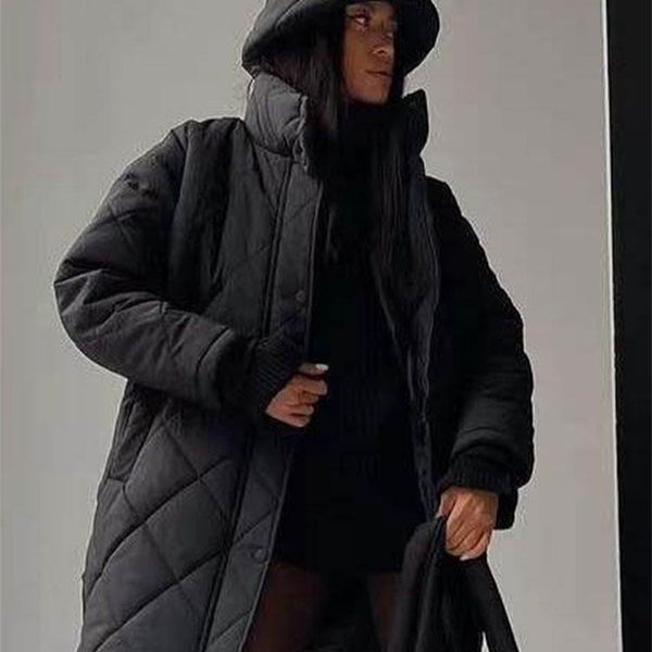womens down parkas womens loose padded long lingge jackets female warm down winter cotton overcoat ladies casual outwear pocket coats with a, Black
womens down parkas womens loose padded long lingge jackets female warm down winter cotton overcoat ladies casual outwear pocket coats with a, Black