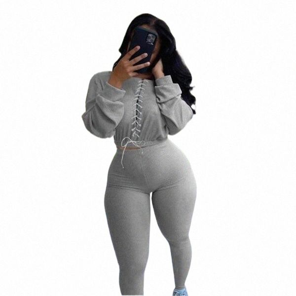 ribbed solid color 2 piece set women crop sweatpants street club outfits casual autumn winter clothes for tracksuit women's tracksuits, Gray
ribbed solid color 2 piece set women crop sweatpants street club outfits casual autumn winter clothes for tracksuit women's tracksuits, Gray