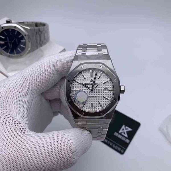 aps factory men s watch love piro roya1 0ak series 15400st white plate stainless steel automatic mechanical 3120 all in one movement 41mm, Slivery;brown
aps factory men s watch love piro roya1 0ak series 15400st white plate stainless steel automatic mechanical 3120 all in one movement 41mm, Slivery;brown