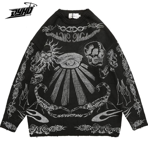 men's sweaters oversized men women harajuku skull graffiti retro vintage knitted cotton pullover autumn and winter 220920, White;black
men's sweaters oversized men women harajuku skull graffiti retro vintage knitted cotton pullover autumn and winter 220920, White;black