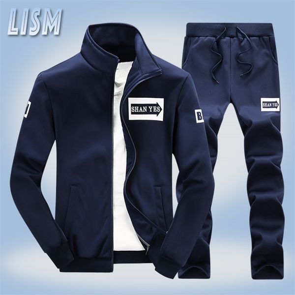men's tracksuits lism men's tracksuit autumn sportswear two piece set men jacket sweatpants fashion brand clothing male sweatsuit, Gray
men's tracksuits lism men's tracksuit autumn sportswear two piece set men jacket sweatpants fashion brand clothing male sweatsuit, Gray