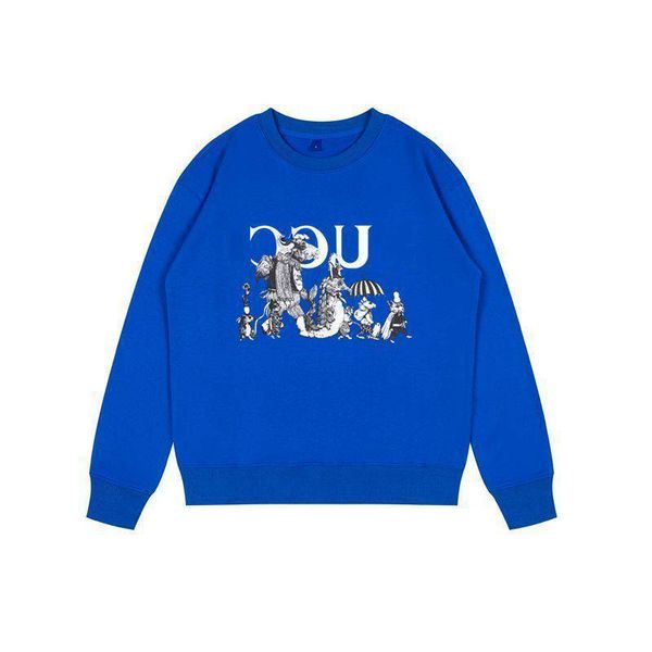 luxury brand classic pullover autumn and winter fashion cartoon letter print sweater for men and women klein blue, Black
luxury brand classic pullover autumn and winter fashion cartoon letter print sweater for men and women klein blue, Black