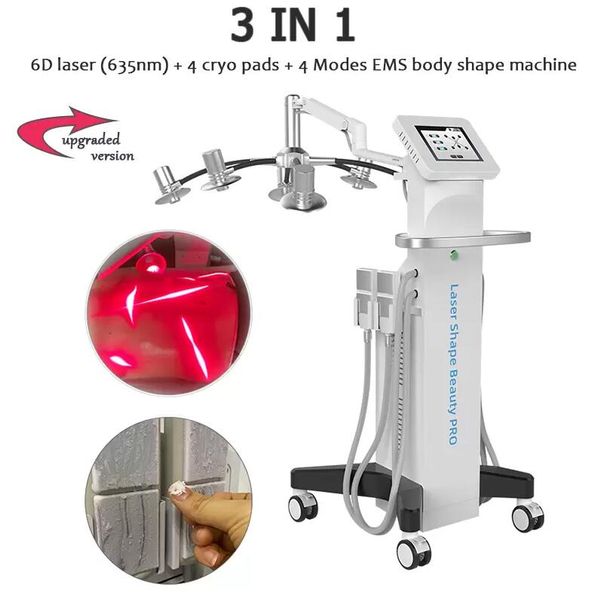 powerful 6d lipo laser diode slimming lipolaser burning fat cellulite removal ems cryo e cavitation shape skin rejuvenation tighten equipmen
powerful 6d lipo laser diode slimming lipolaser burning fat cellulite removal ems cryo e cavitation shape skin rejuvenation tighten equipmen