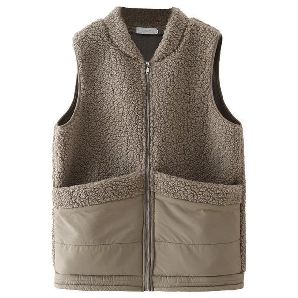 women s plus size outerwear coats clothing sleeveless jacket autumn winter outwear fashion big pocket polar fleece warm zipper vest 220922, Black
women s plus size outerwear coats clothing sleeveless jacket autumn winter outwear fashion big pocket polar fleece warm zipper vest 220922, Black